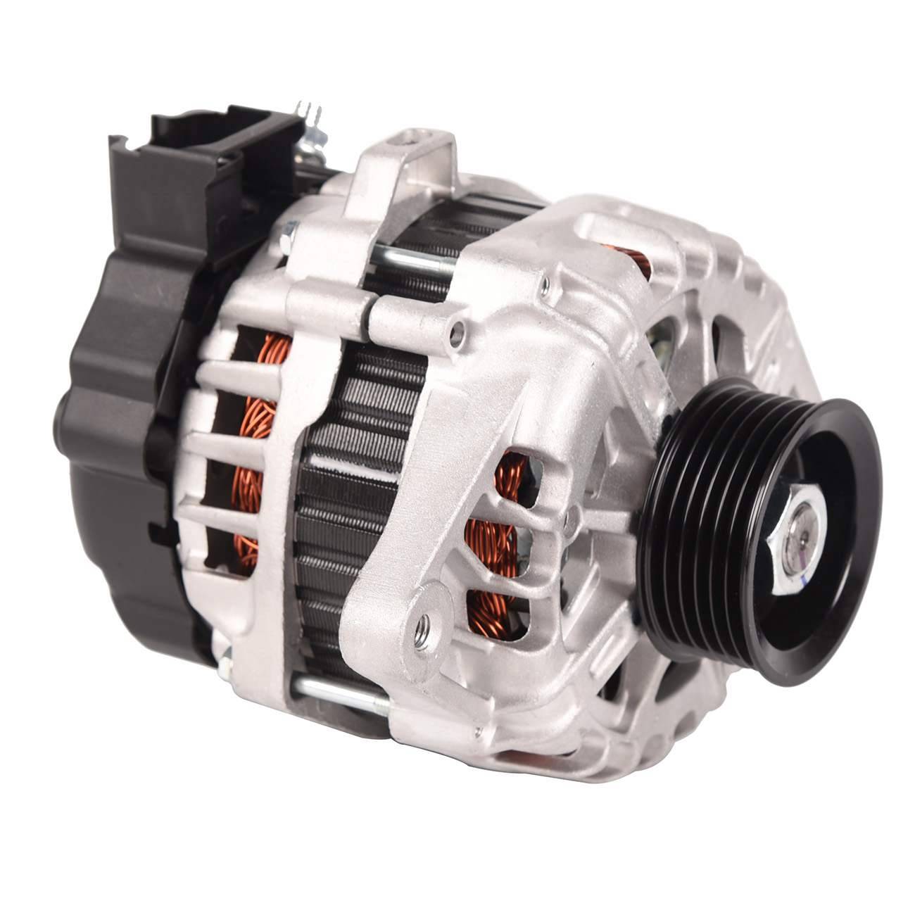 Nový náhradní alternátor 12 V 90 A s řemenicí overdrive pro Hyundai Accent Veloster Kia Rio A0282A0016 angle 5