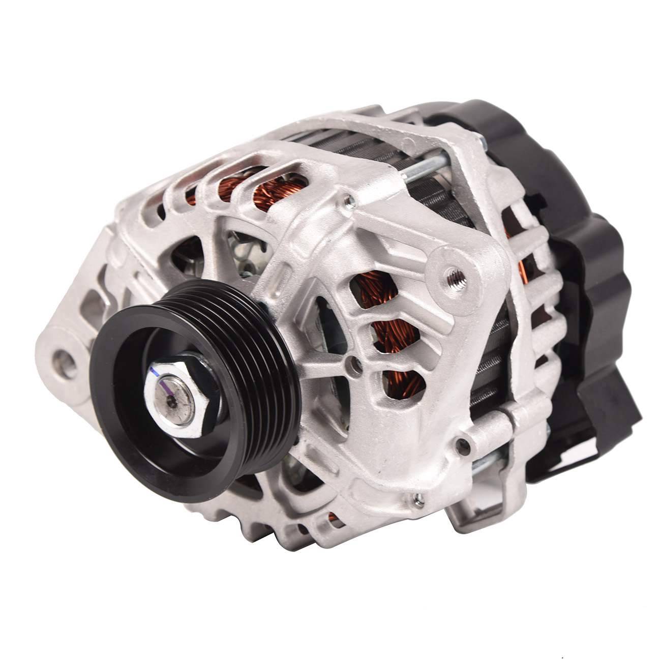 Nový náhradní alternátor 12 V 90 A s řemenicí overdrive pro Hyundai Accent Veloster Kia Rio A0282A0016 angle 6