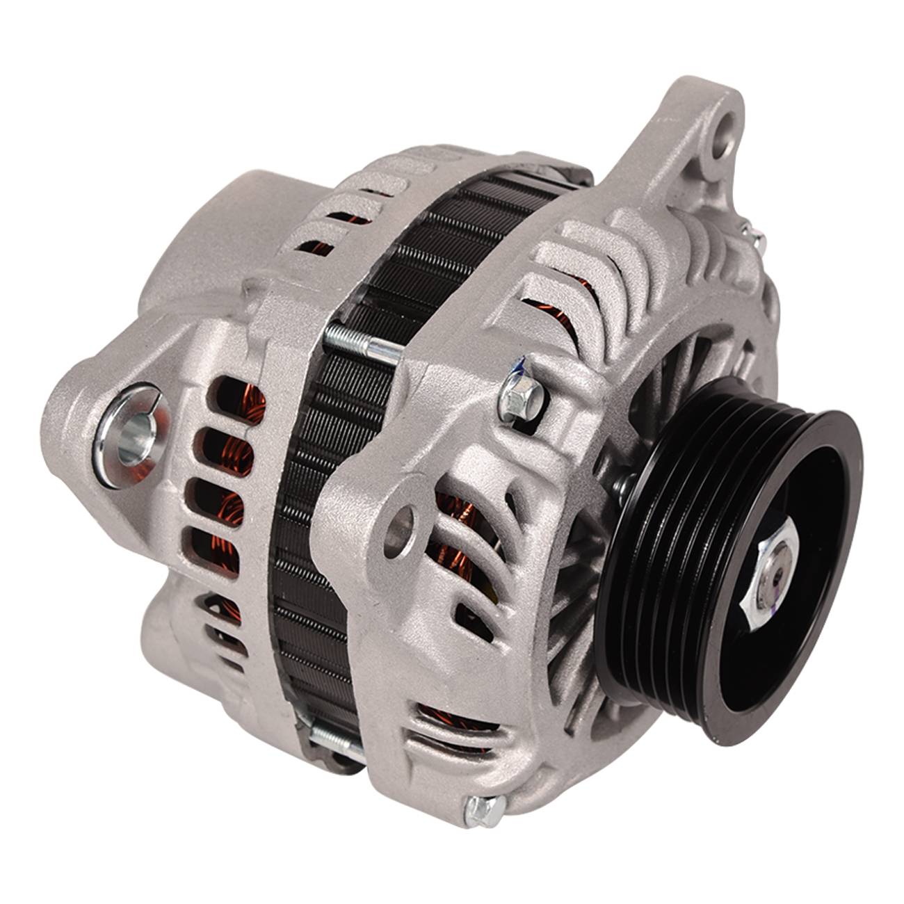 Alternátor 12 V 110 A pro Mitsubishi Lancer Outlander 2004–2006 2.4L CW, 6drážkový A0282A0033 angle 3