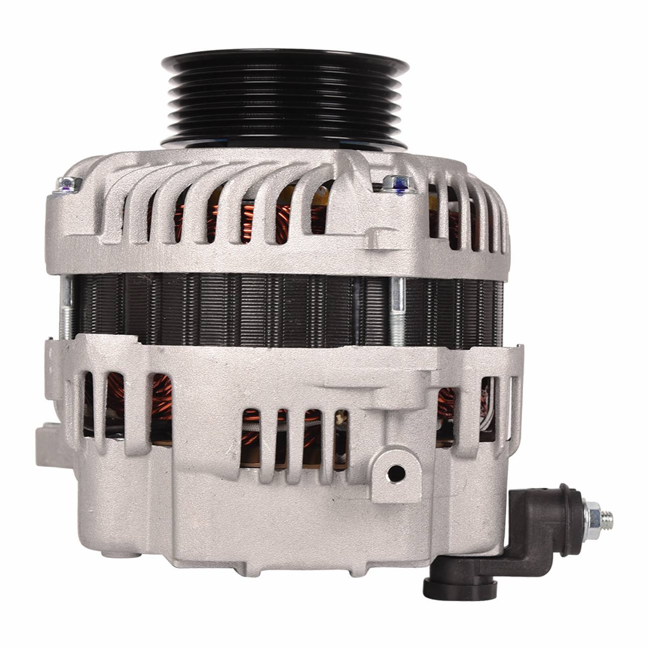 Alternátor 12 V 110 A pro Mitsubishi Lancer Outlander 2004–2006 2.4L CW, 6drážkový A0282A0033 angle 5