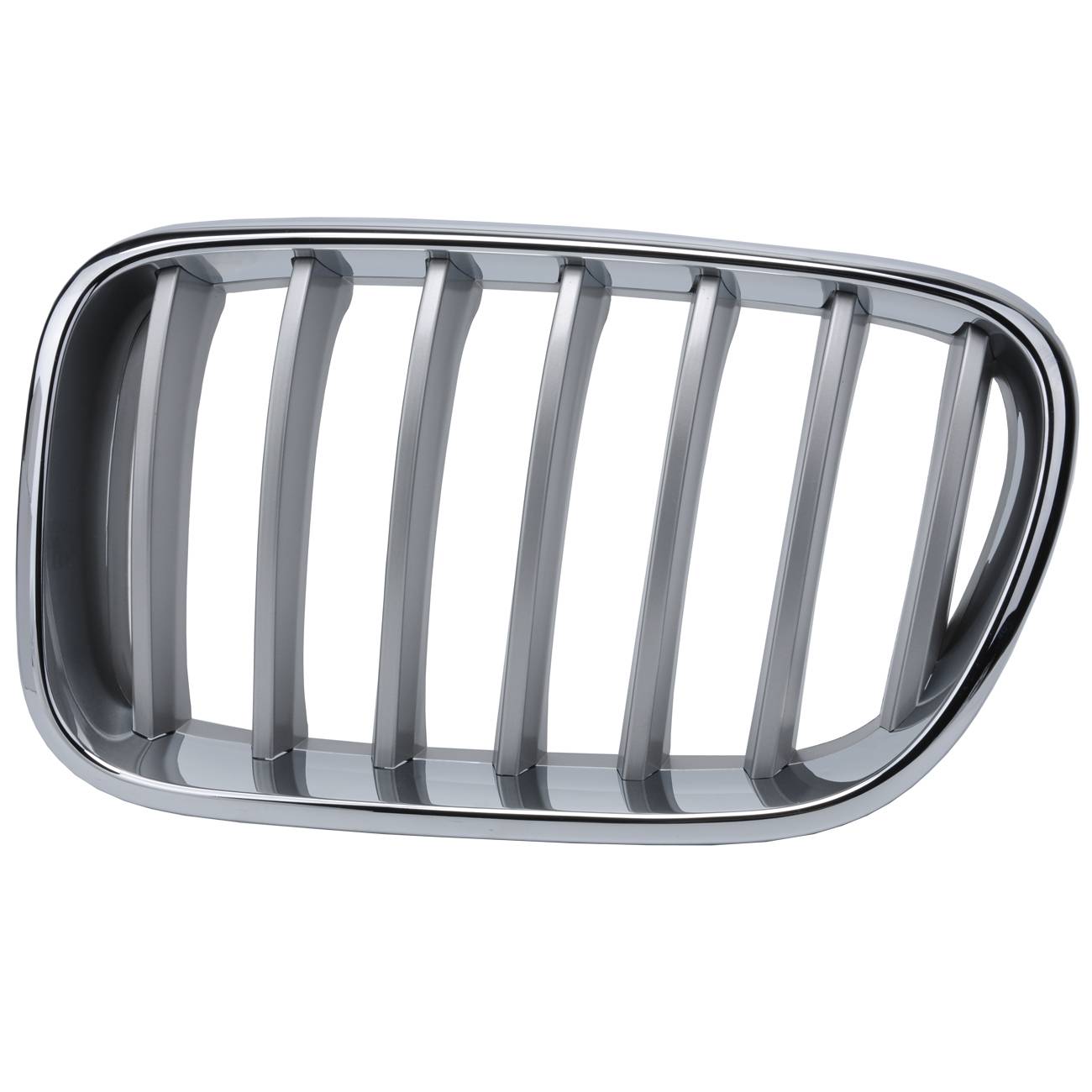 Titanová ledvinová mřížka levá, na straně řidiče, pro BMW F25 X3 2011 2012 2013 2014 LH Left Driver Side 51117237421