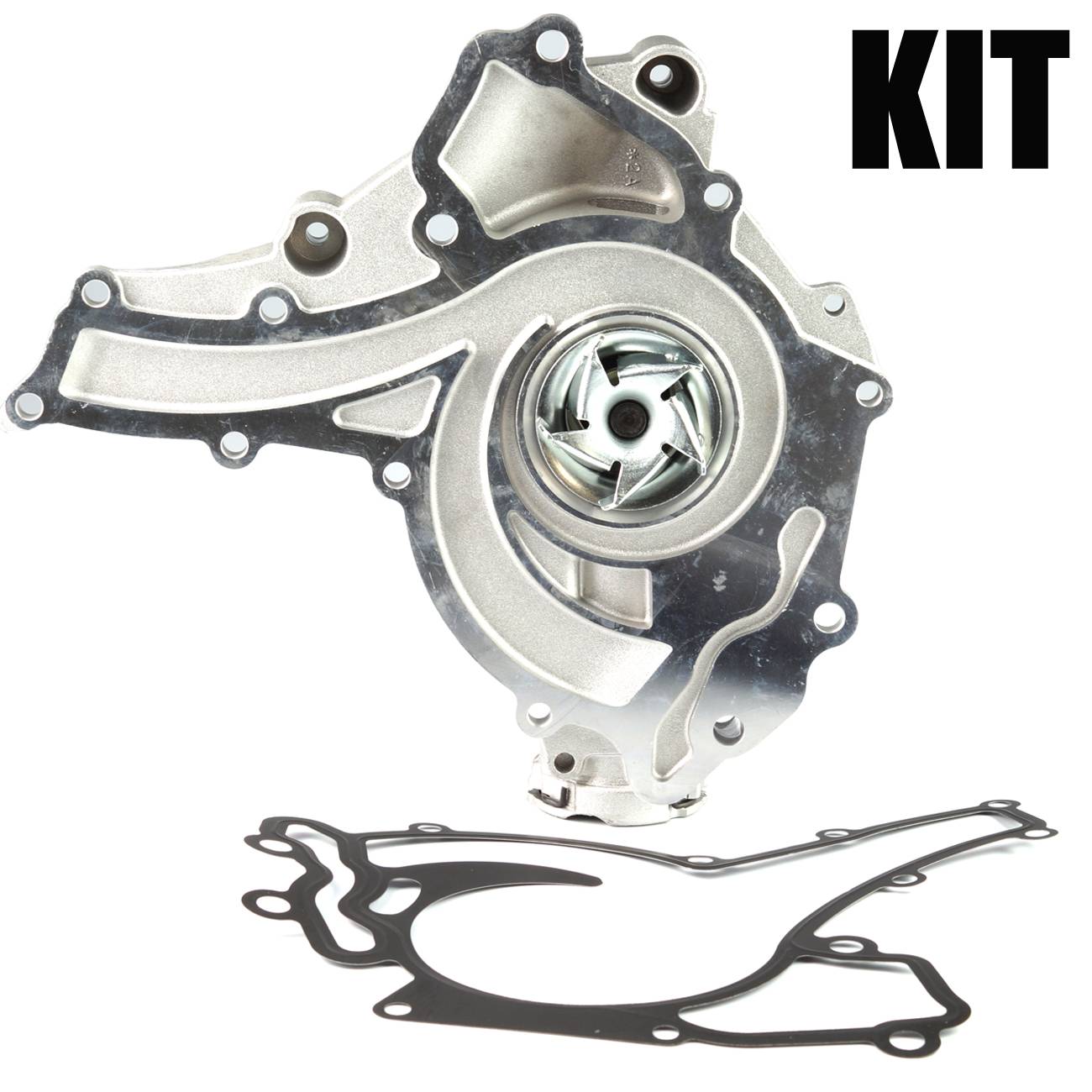 Sada 2 ks: vodní čerpadlo + těsnění + termostat pro Mercedes W204 W211 W251 W164 TOPT11KIT001 angle 9