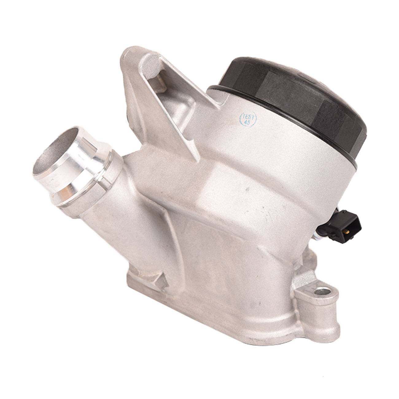 Engine Oil Cooler Filter Housing Assembly Fits 128i 328i 335i 528i 530xi X3 Z4 angle 4