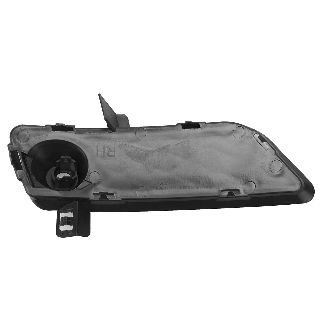 Uzavřená mřížka mlhového světla v pravé přední části nárazníku pro BMW F25 X3 2011–2014 51117249596 angle 2