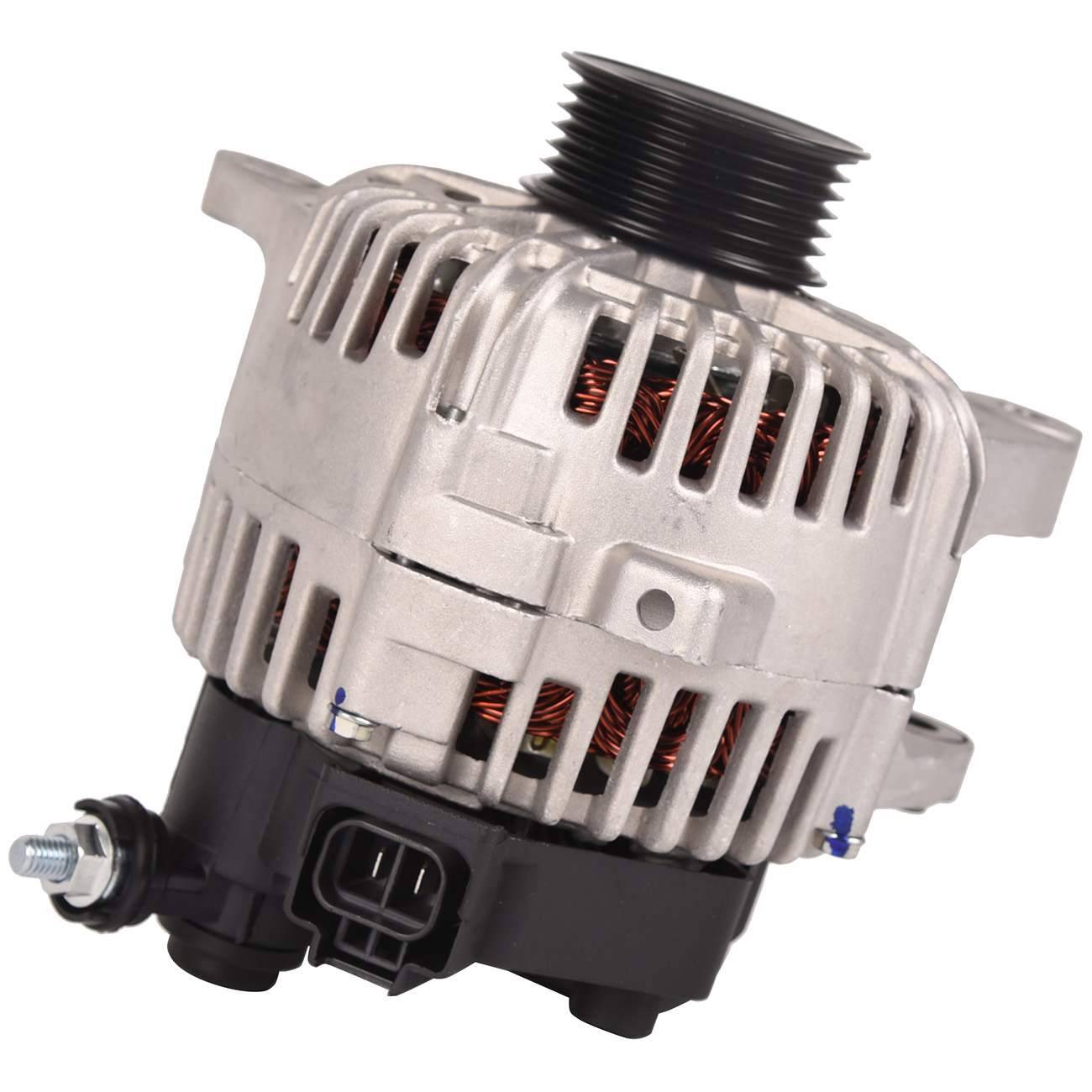 Nový alternátor 12 V 110 A s řemenicí overdrive pro Toyota Corolla CE Chevrolet Prizm 1.8L 1998–2002 A0282A0034