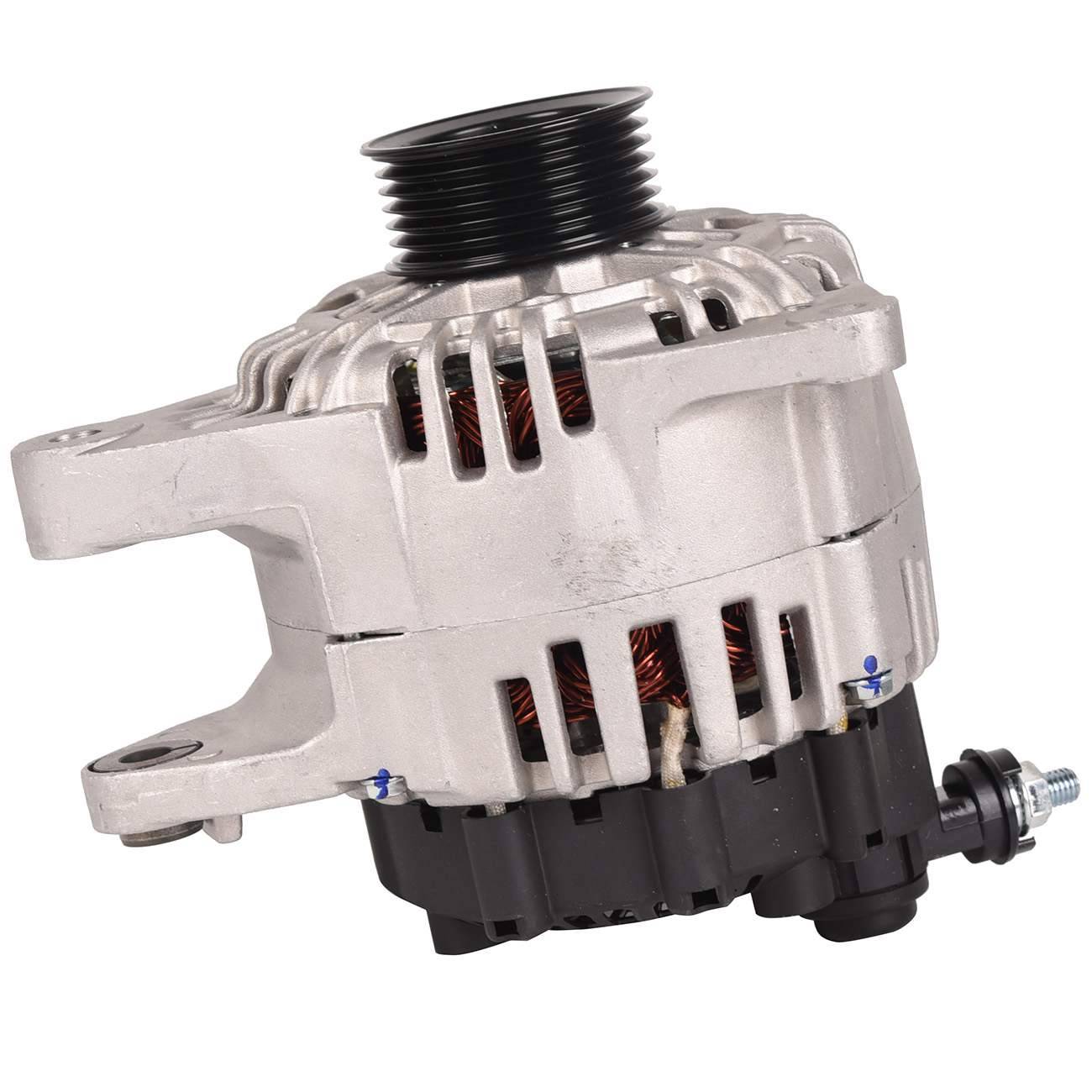Nový alternátor 12 V 110 A s řemenicí overdrive pro Toyota Corolla CE Chevrolet Prizm 1.8L 1998–2002 A0282A0034 angle 2