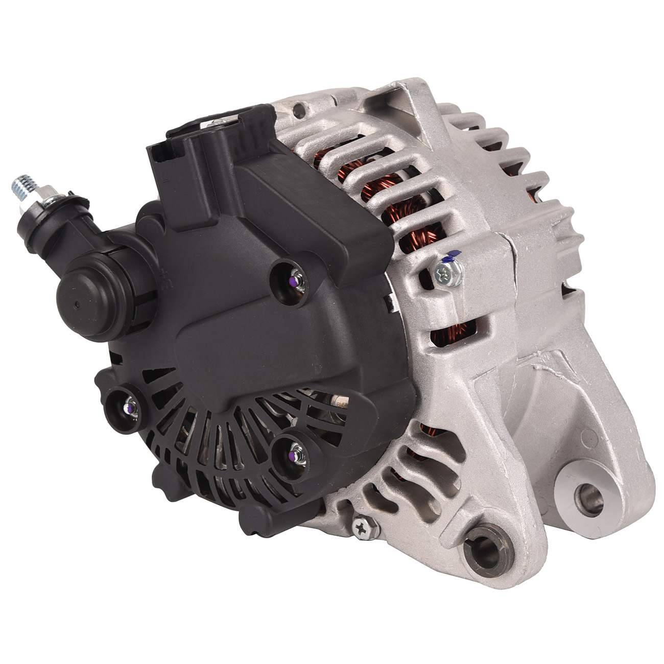 Nový alternátor 12 V 110 A s řemenicí overdrive pro Toyota Corolla CE Chevrolet Prizm 1.8L 1998–2002 A0282A0034 angle 5
