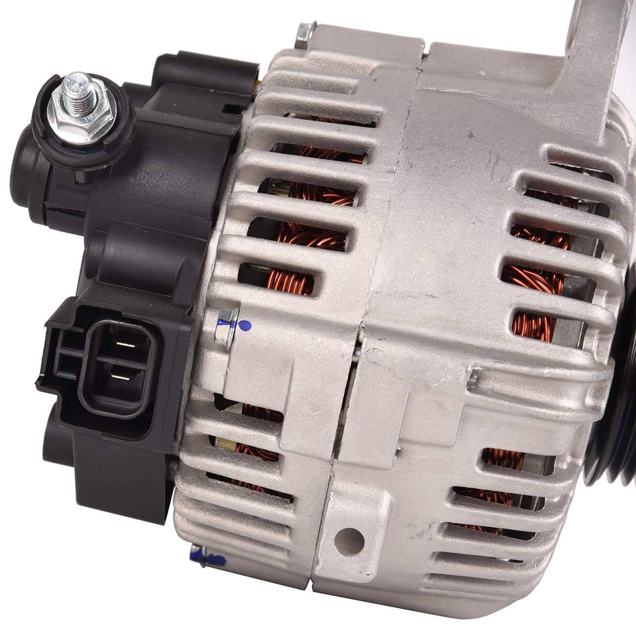 Nový alternátor 12 V 110 A s řemenicí overdrive pro Toyota Corolla CE Chevrolet Prizm 1.8L 1998–2002 A0282A0034 angle 7