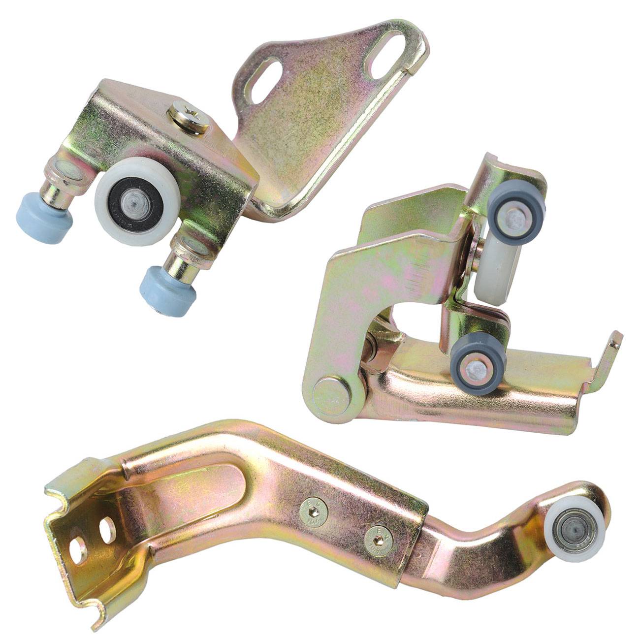 3PCS Right Lower + Middle + Upper Sliding Door Roller Kit For Mercedes-Benz angle 3