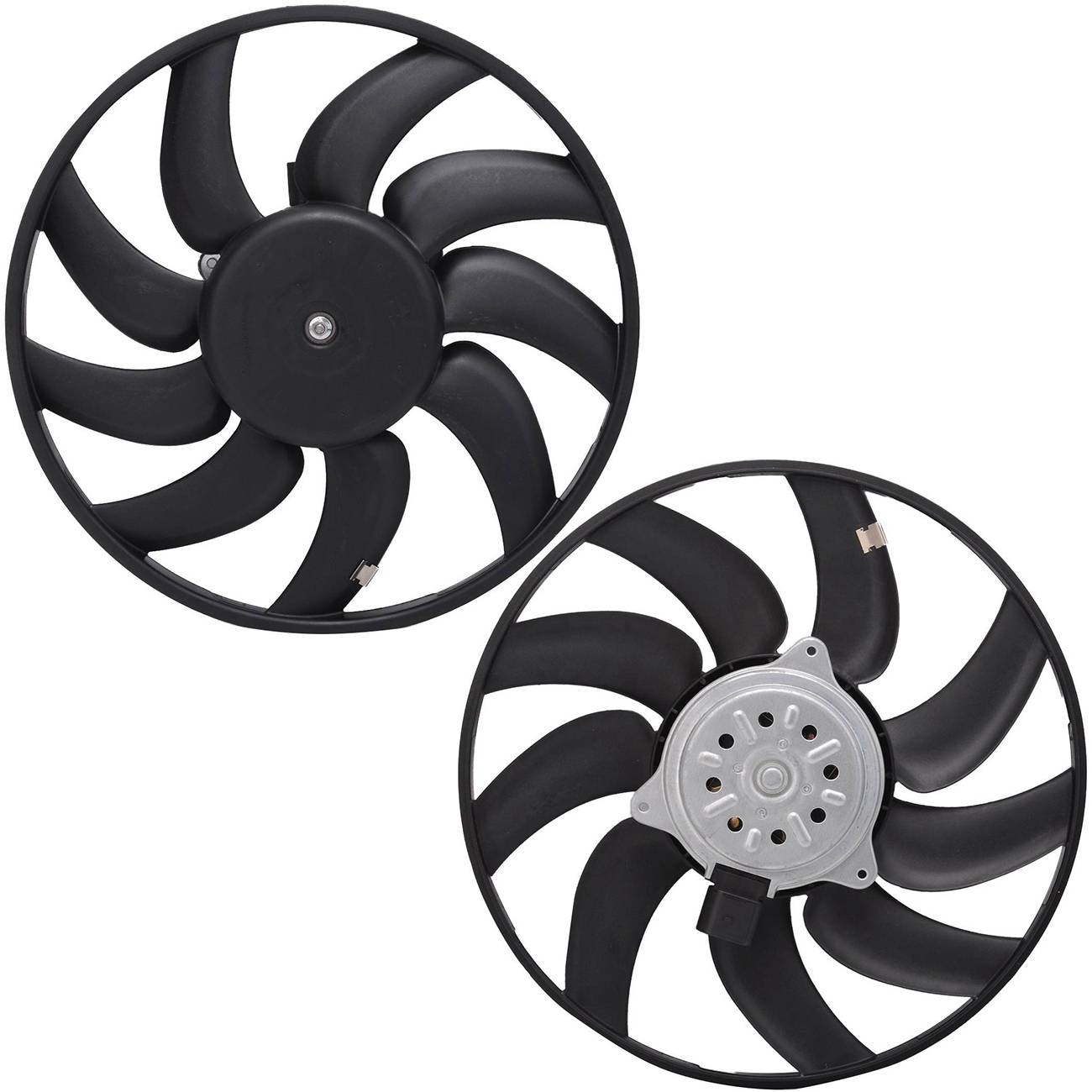 Pravý chladicí ventilátor kondenzátoru a motoru, 200 W Audi A4 Quattro 09-15 TOPT1307087 angle 3