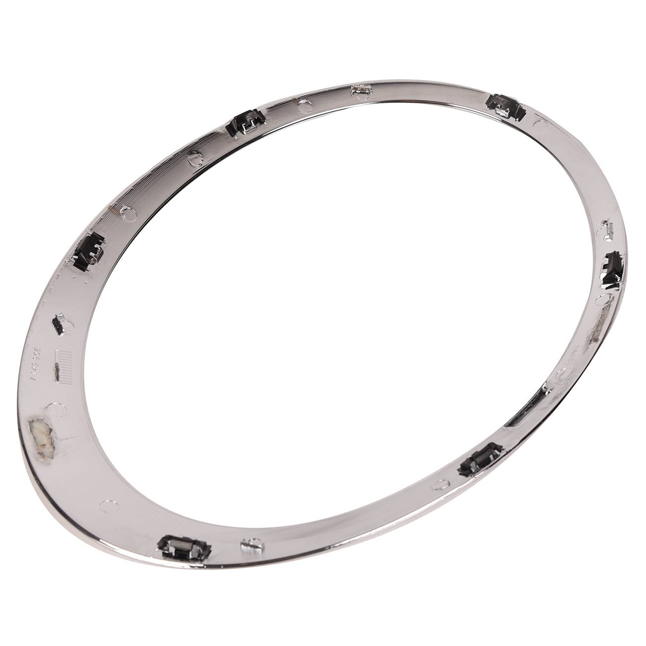 Pravý chromovaný rámeček světlometu Mini Cooper 2007–2015 51137149906 angle 4