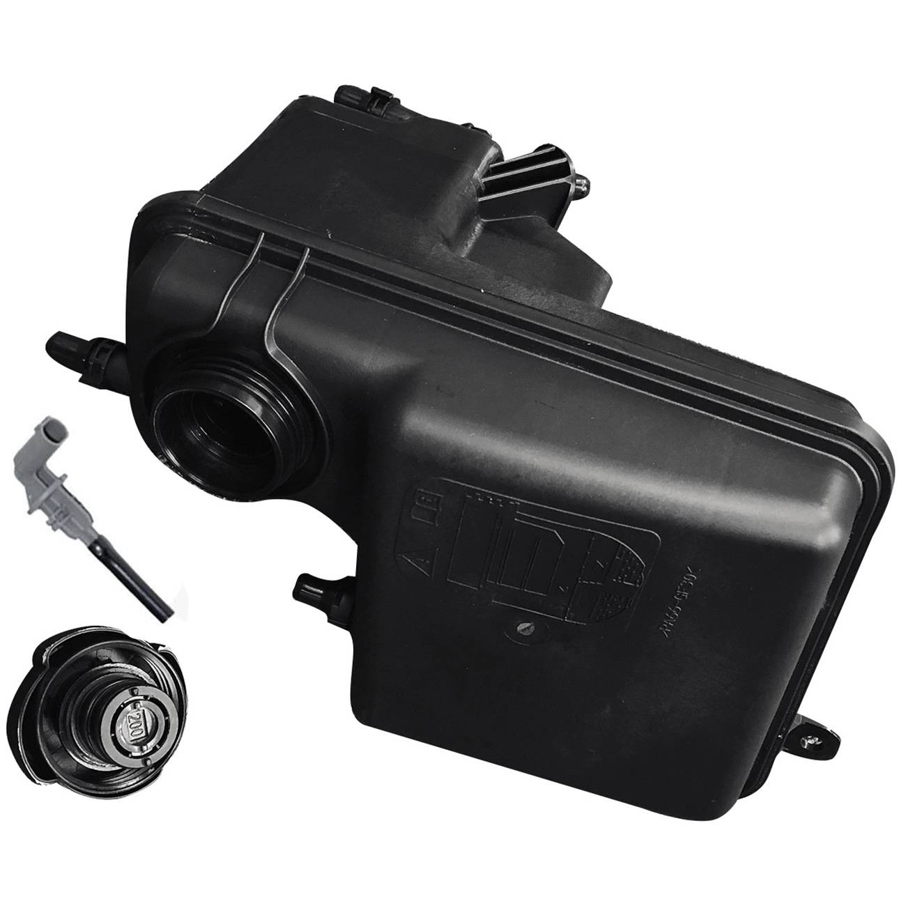 Přepadová expanzní nádržka chladicí kapaliny se snímačem a víčkem BF0426720007 pro BMW E65 E66 745i angle 9