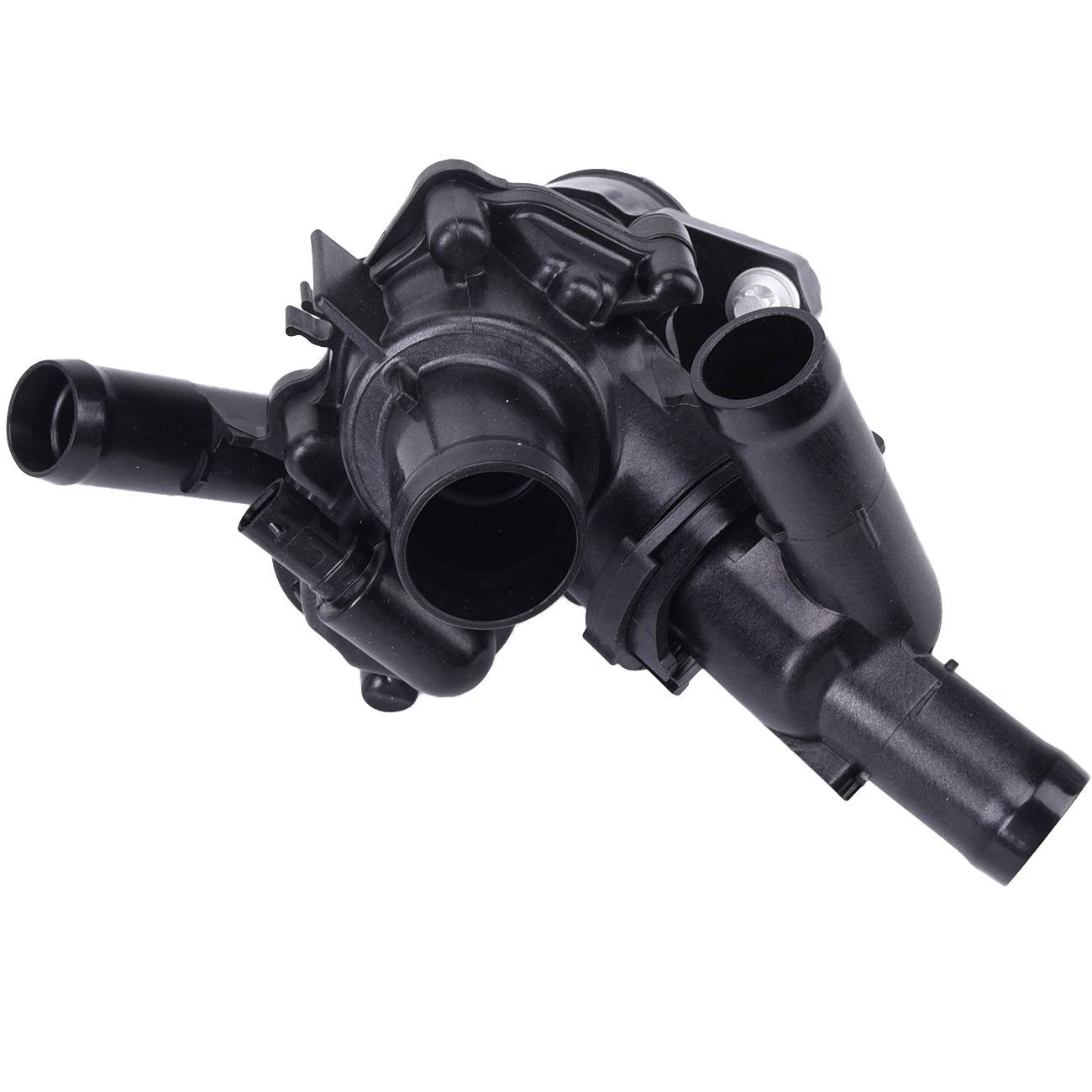 Nové těleso elektronického termostatu chladicí kapaliny Mercedes-Benz GLA250 GLA45 AMG Base 2.0L A0141A0017 angle 3