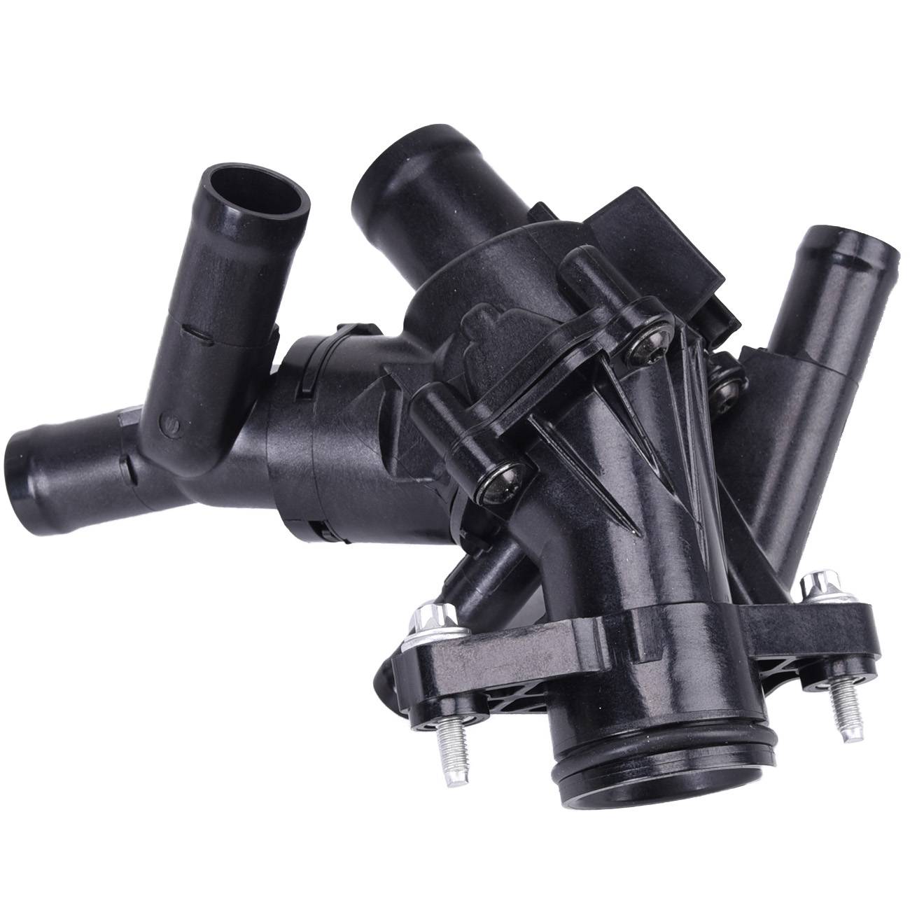 Nové těleso elektronického termostatu chladicí kapaliny Mercedes-Benz GLA250 GLA45 AMG Base 2.0L A0141A0017 angle 2