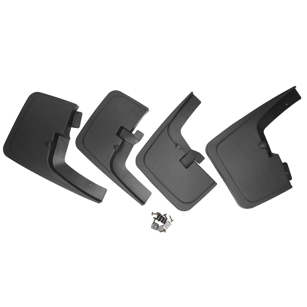 Sada 4 předních a zadních zástěrek bez rozšíření blatníků pro Ford F-150 2015–2018 ATPP52KIT038