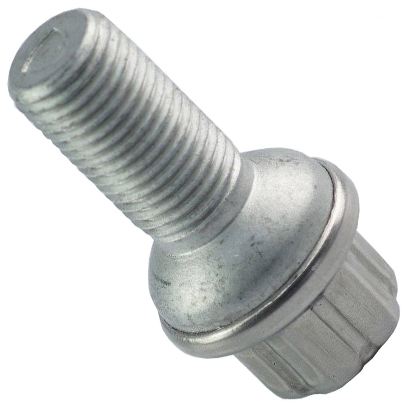 20 nerezových šroubů kol s pouzdrem, délka 2 palce, pro Mercedes C207 W204 W212 W221 W211 C216 0009905107 angle 3