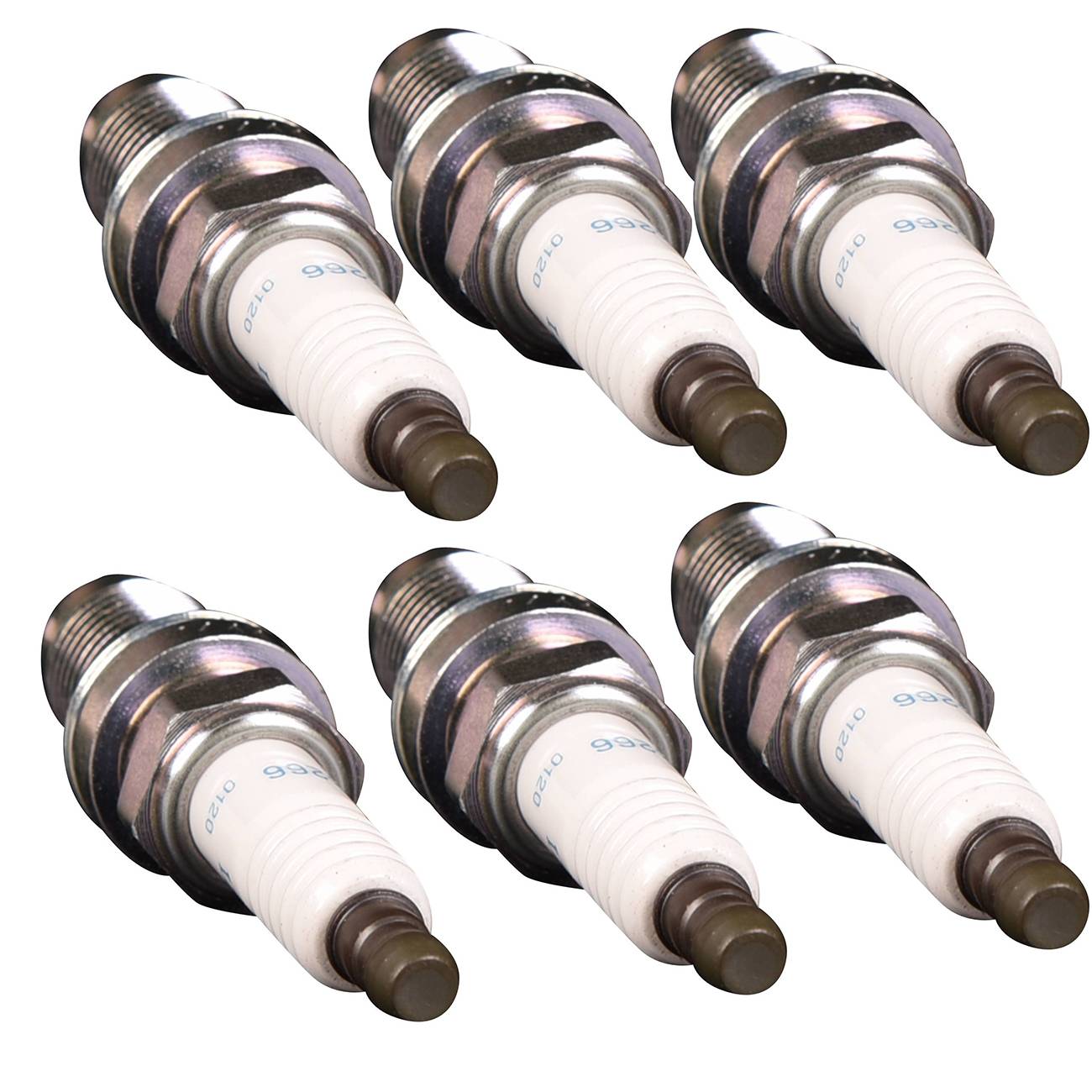 6 ks iridiové zapalovací svíčky pro Honda Accord CR-V Acura 2002-2011 9807B5617W angle 2