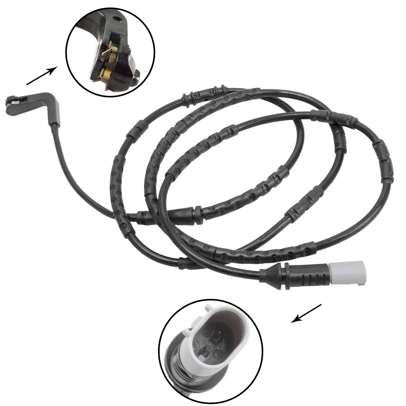 Snímač opotřebení zadních brzdových destiček, pravý nebo levý, BMW Z4 3.0L 2009 2010 34356789446 angle 2