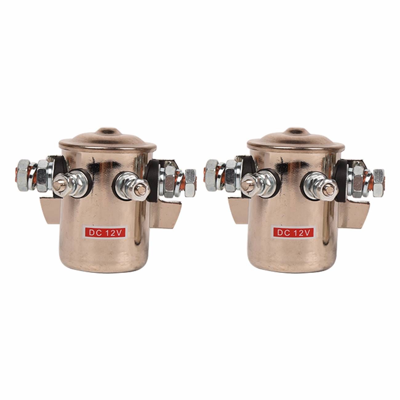 Solenoidní reléový spínač s nepřetržitým provozem, 2 ks, 12 V 200 A, naviják, pro Golf A0226A0041 angle 2