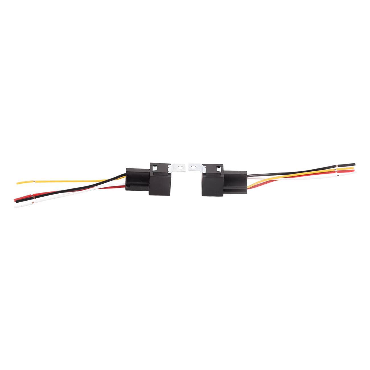Nová sada 2 automobilových relé s vodiči a kabelovým svazkem, 12 V 30/40 A, 4 piny A0348A0003
