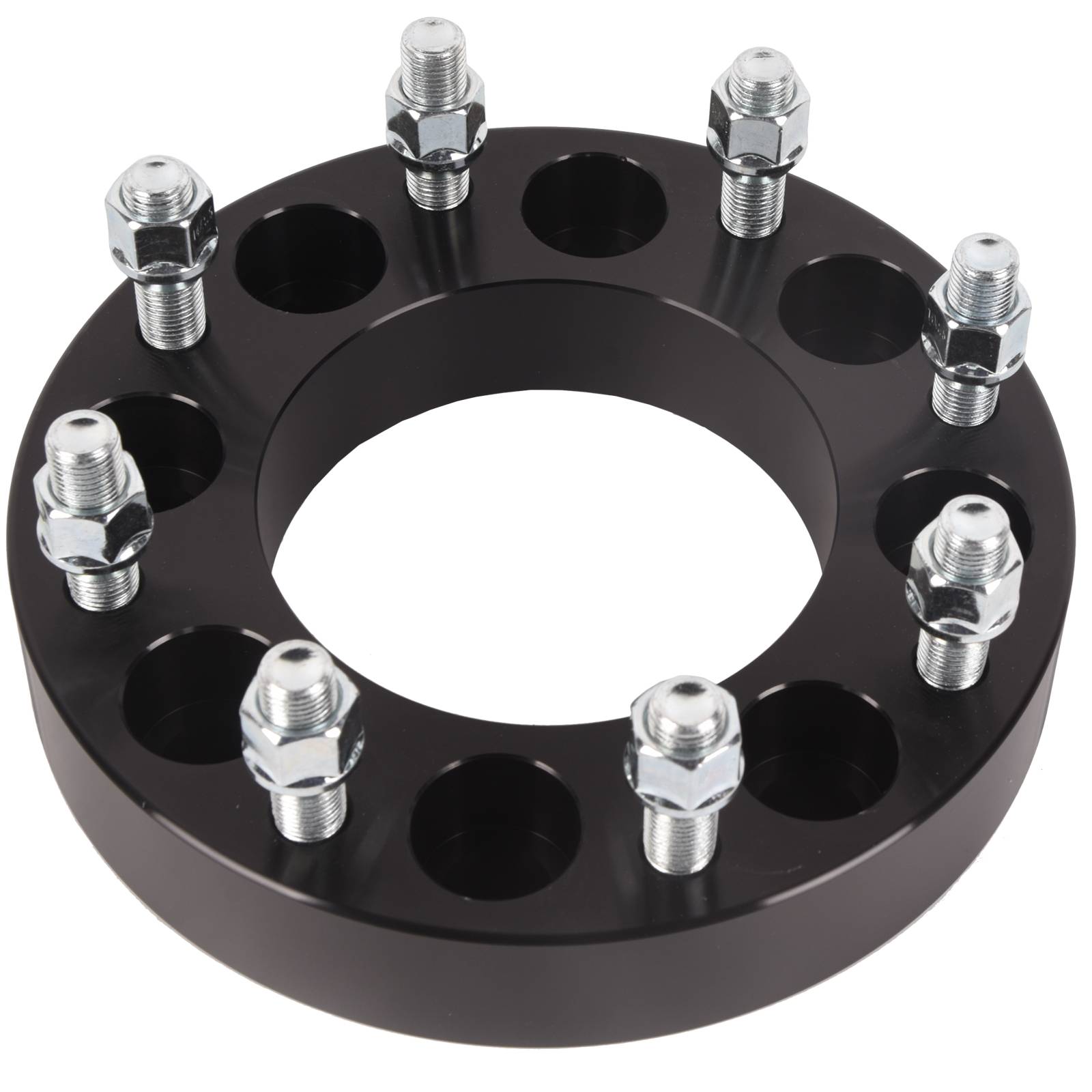 Černý adaptér kol 4 ks, tloušťka 1,5 palce, rozteč 8x165 na 8x180 pro Chevy Silverado 2500 HD GMC Sierra A0475A0028 angle 5