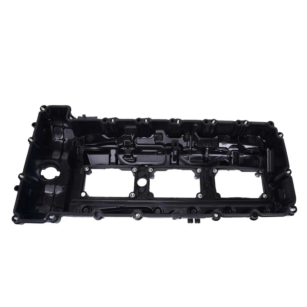 Engine Valve Cover w/ Gasket & Cap for BMW 135i 335i 640i 740i X3 X5 11127570292 angle 3
