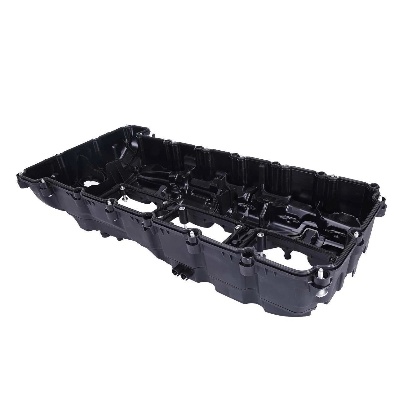 Engine Valve Cover w/ Gasket & Cap for BMW 135i 335i 640i 740i X3 X5 11127570292 angle 4