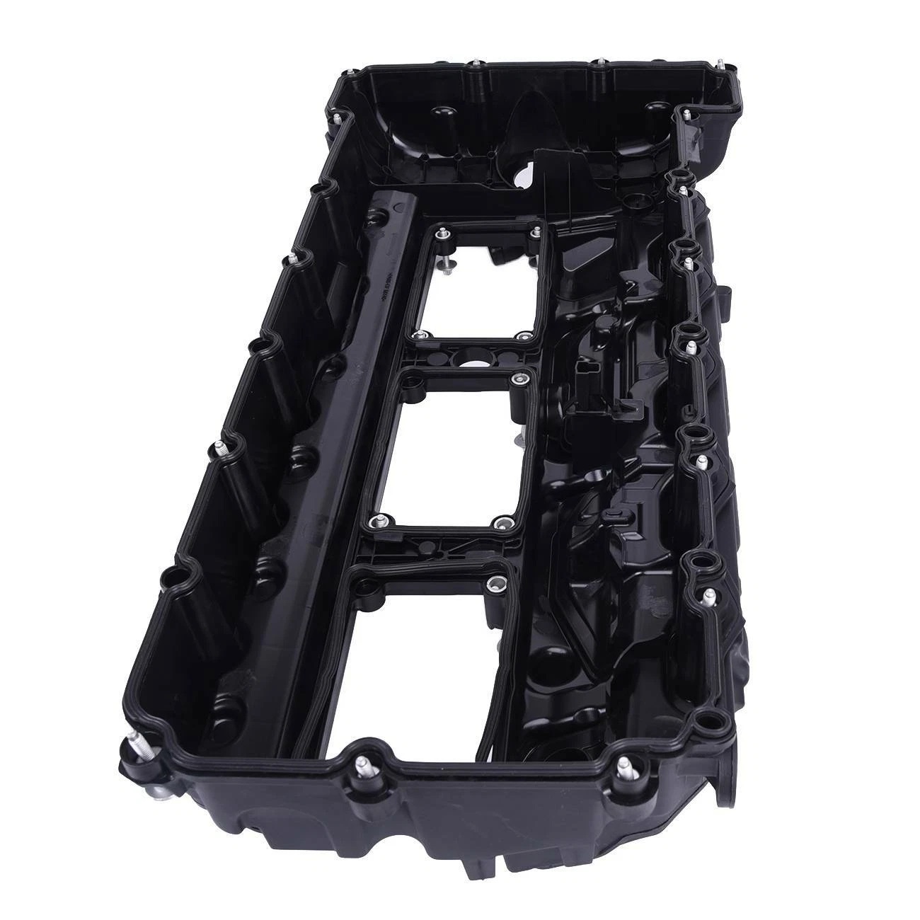 Engine Valve Cover w/ Gasket & Cap for BMW 135i 335i 640i 740i X3 X5 11127570292 angle 5