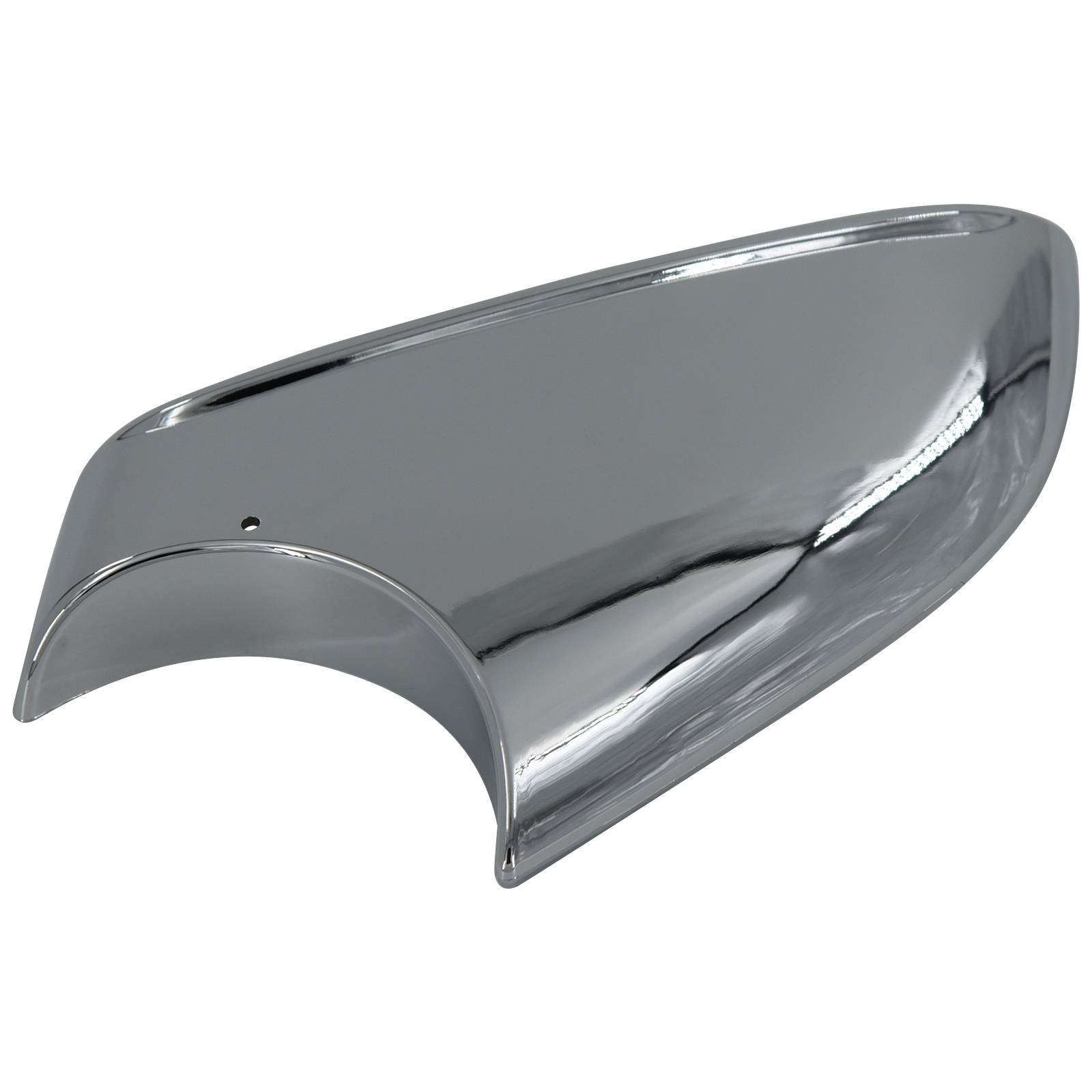 Chromovaný kryt pravého vnějšího zpětného zrcátka A0467A0022 pro Tesla Model X 2016–2021 angle 3