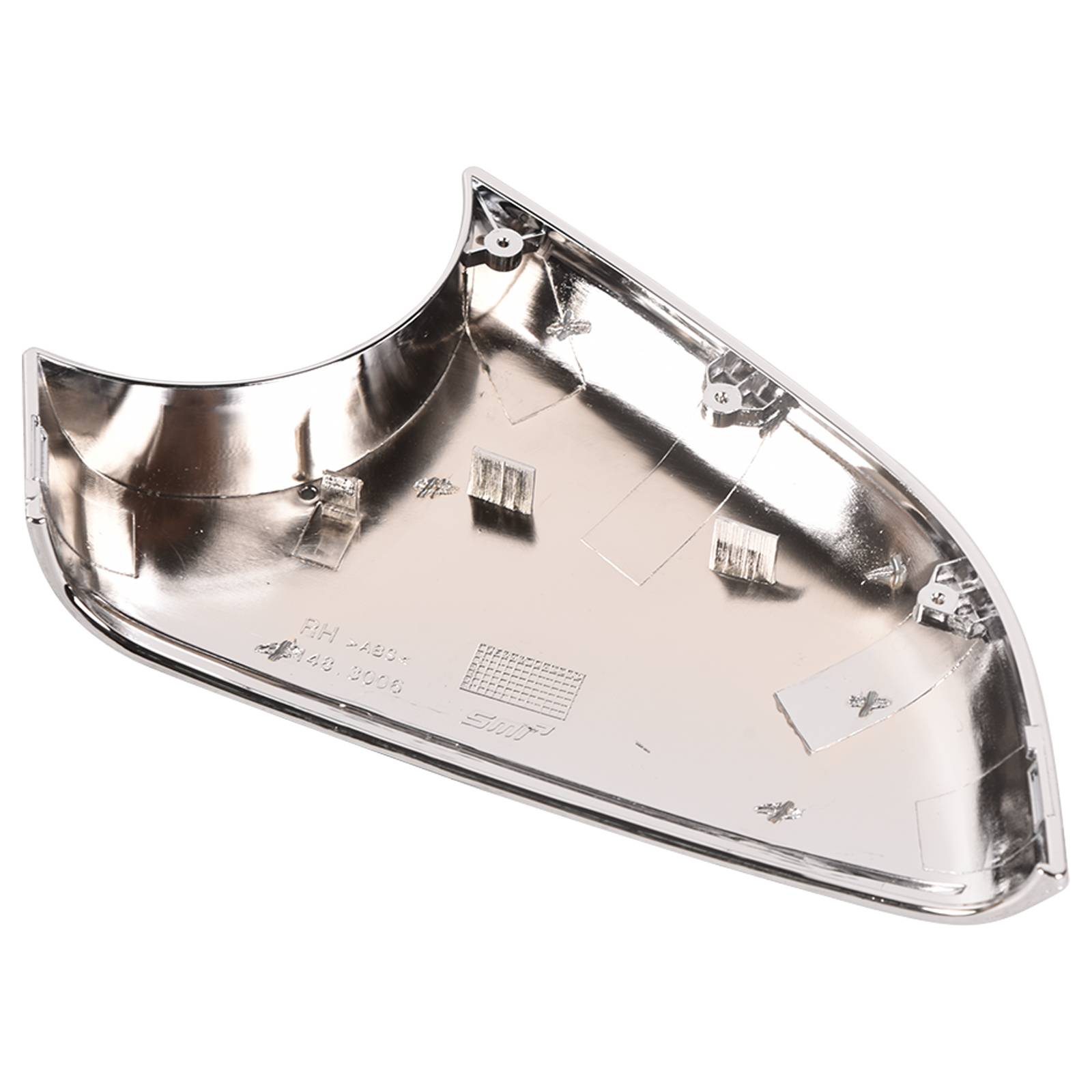 Chromovaný ozdobný kryt pravého zrcátka dveří A0467A0014 pro Tesla Model S 2012–2021 angle 3