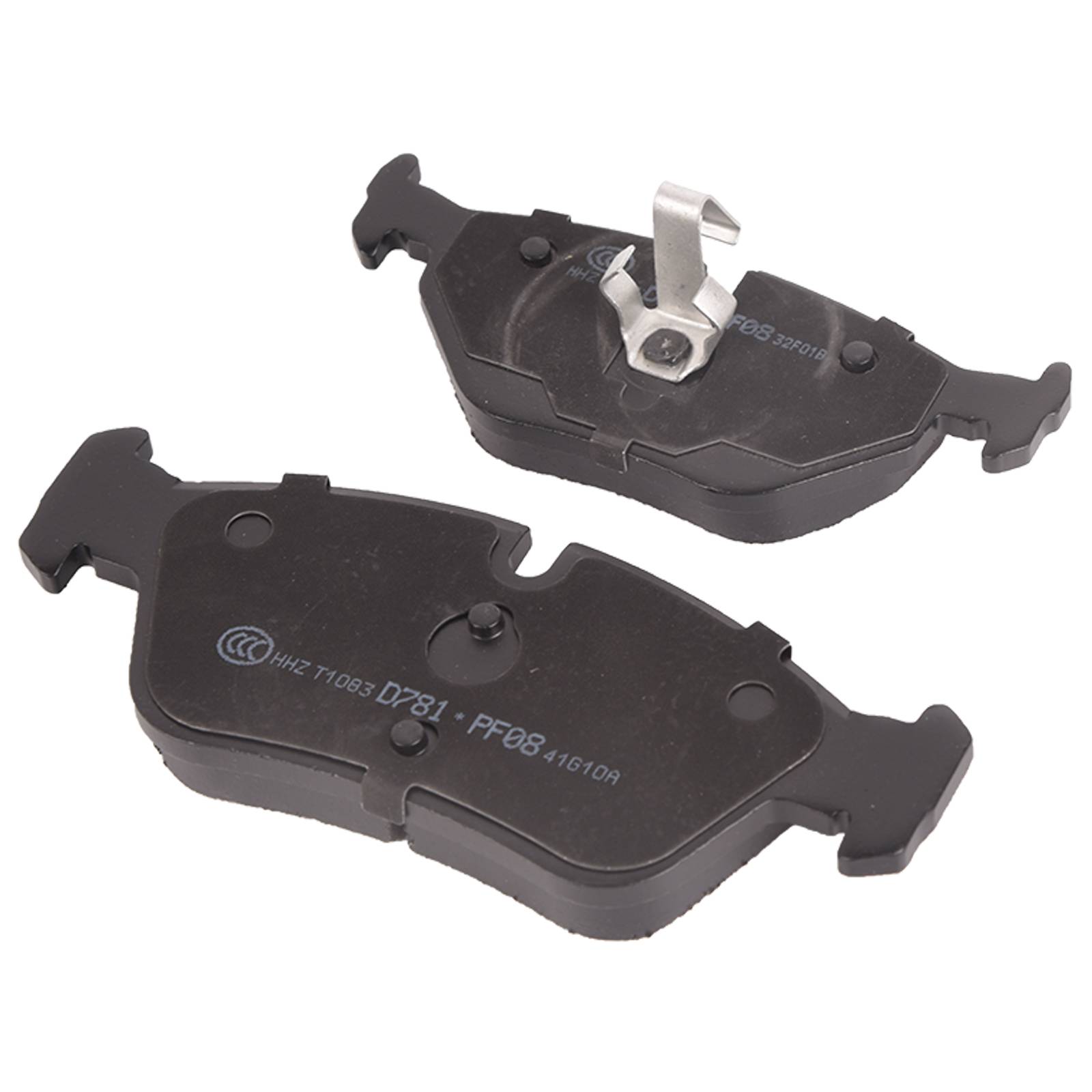 Sada 8 keramických brzdových destiček předních a zadních pro BMW 325i/325ci 2001–2005 A0499A0048 angle 6