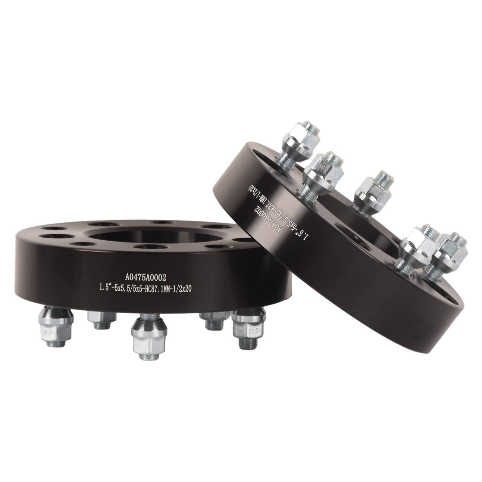 4 adaptéry kol 1,5 palce, 5x5,5 na 5x5, čepy 1/2, 5x139,7 na 5x127 pro Ram 1500 A0475A0002 angle 7