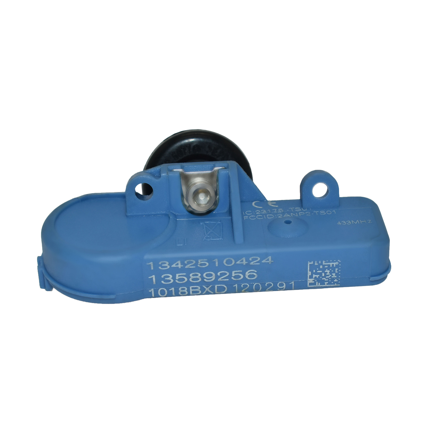 Snímač tlaku v pneumatikách TPMS 13589256 angle 2