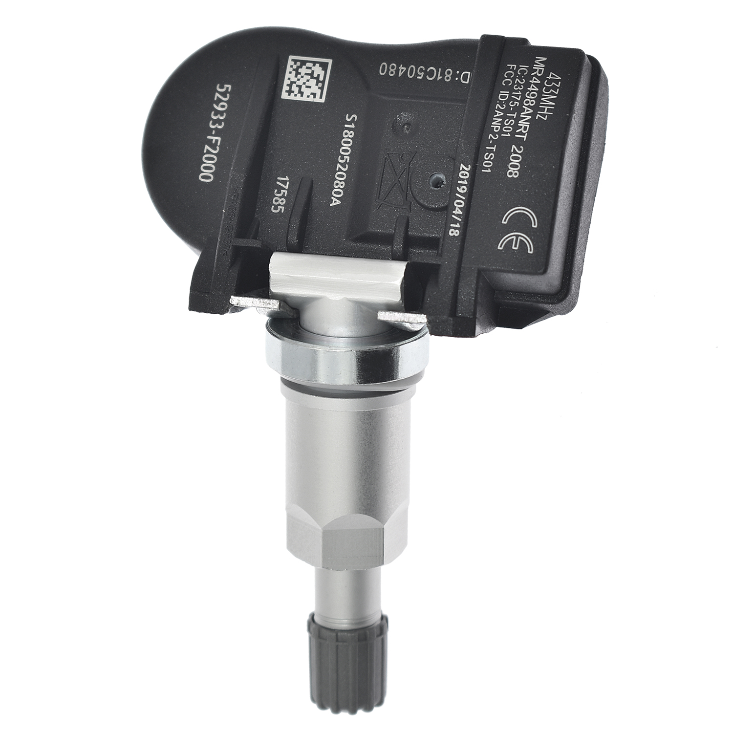 Elektricky napájený snímač systému monitorování tlaku v pneumatikách TPMS 52933-F2000