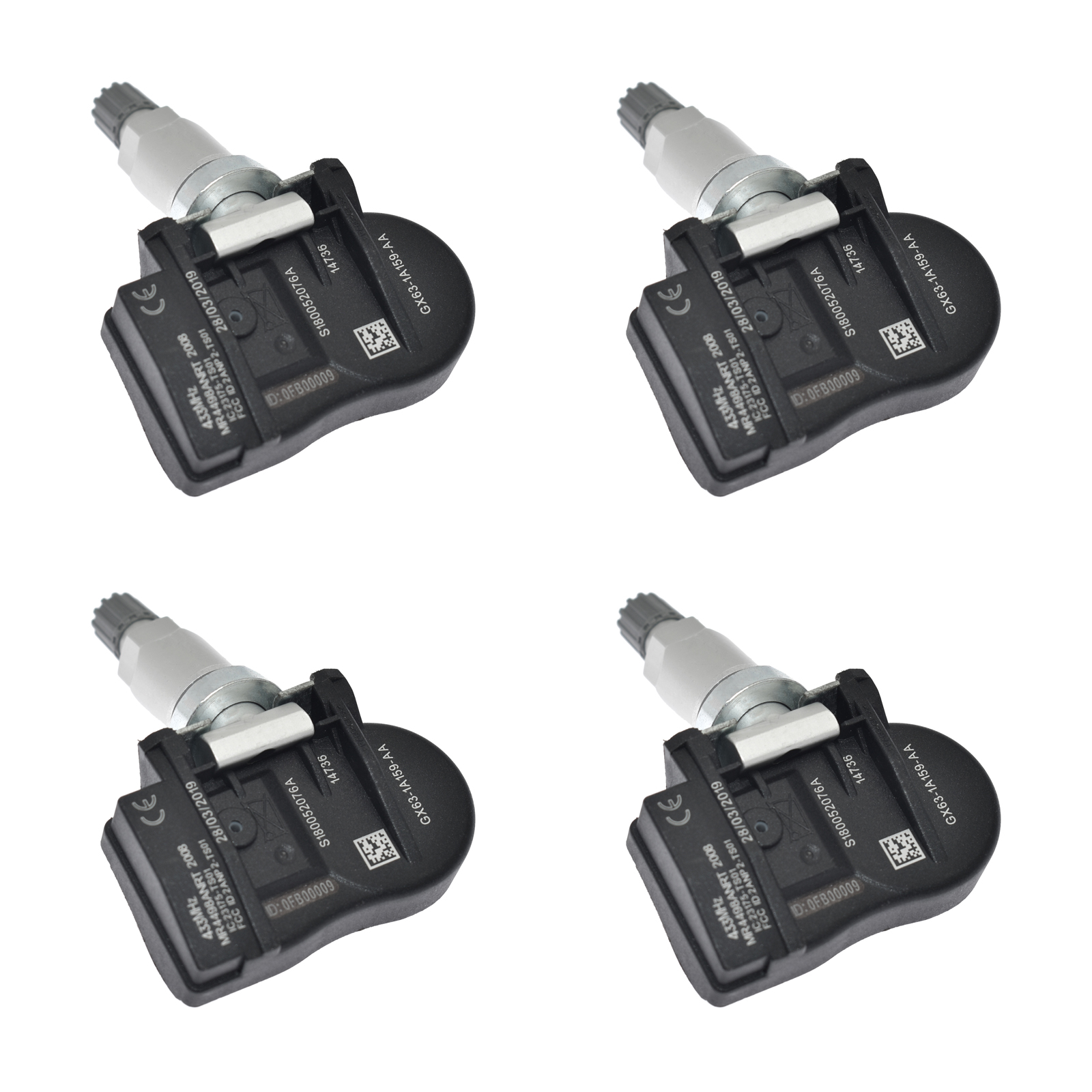 TPMS Tire Pressure Monitoring Sensor GX63-1A159-AAP4 angle 2