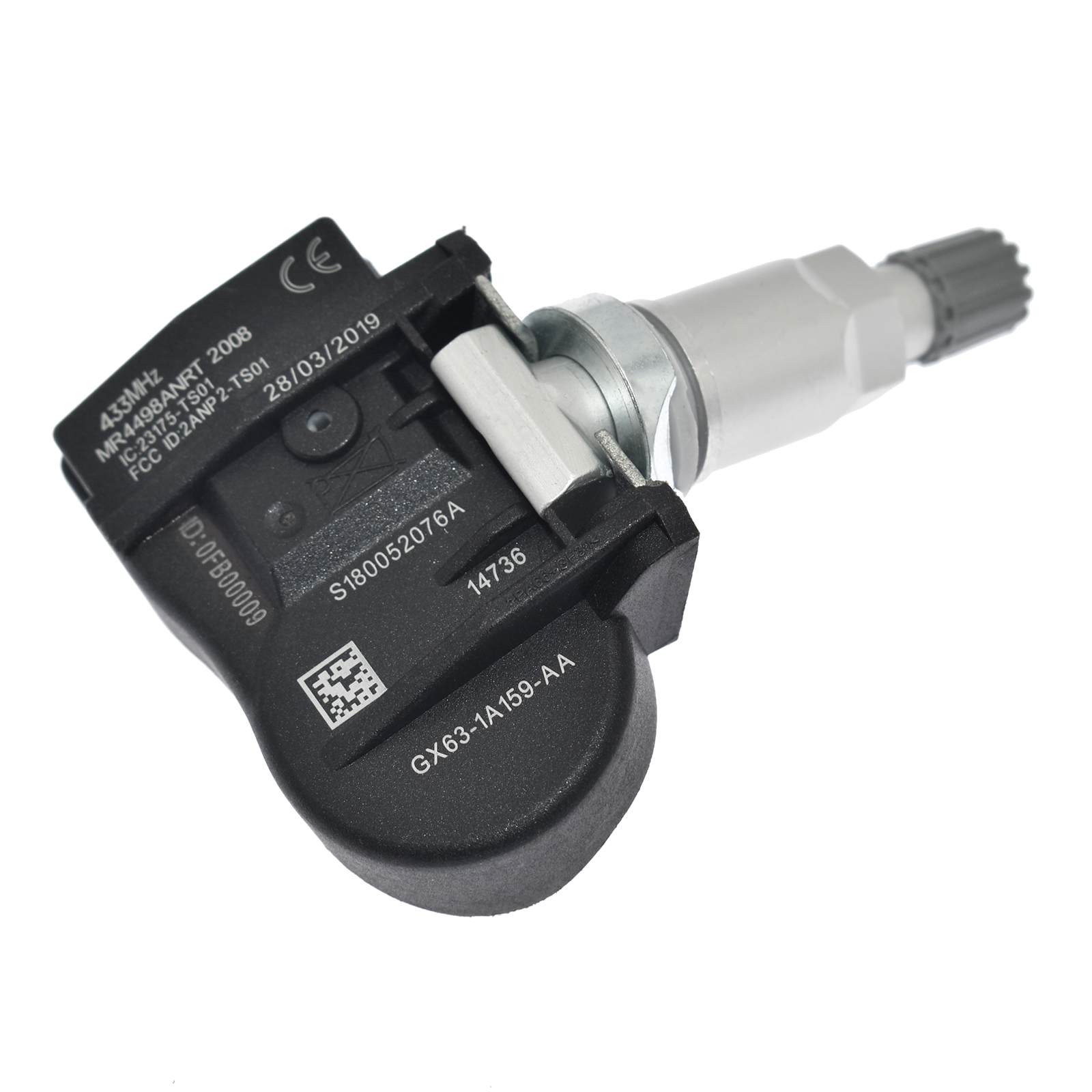 TPMS Tire Pressure Monitoring Sensor GX63-1A159-AAP4 angle 4