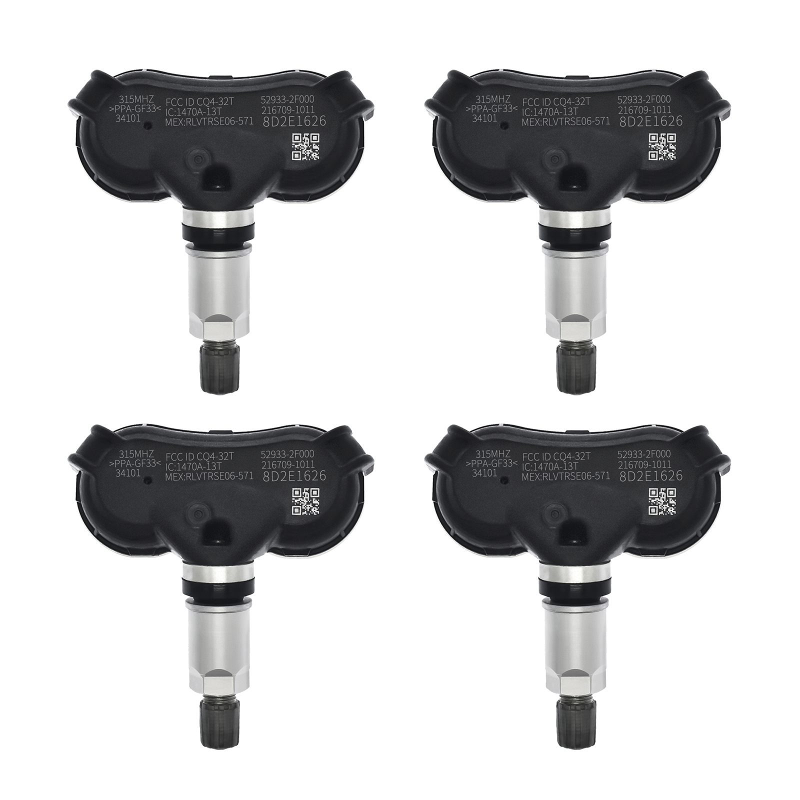 TPMS Tire Pressure Monitoring Sensor 52933-2F000P4 angle 4