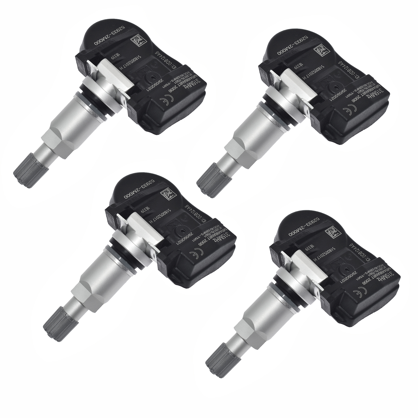 TPMS Tire Pressure Monitoring Sensor 52933-2M000P4 angle 2