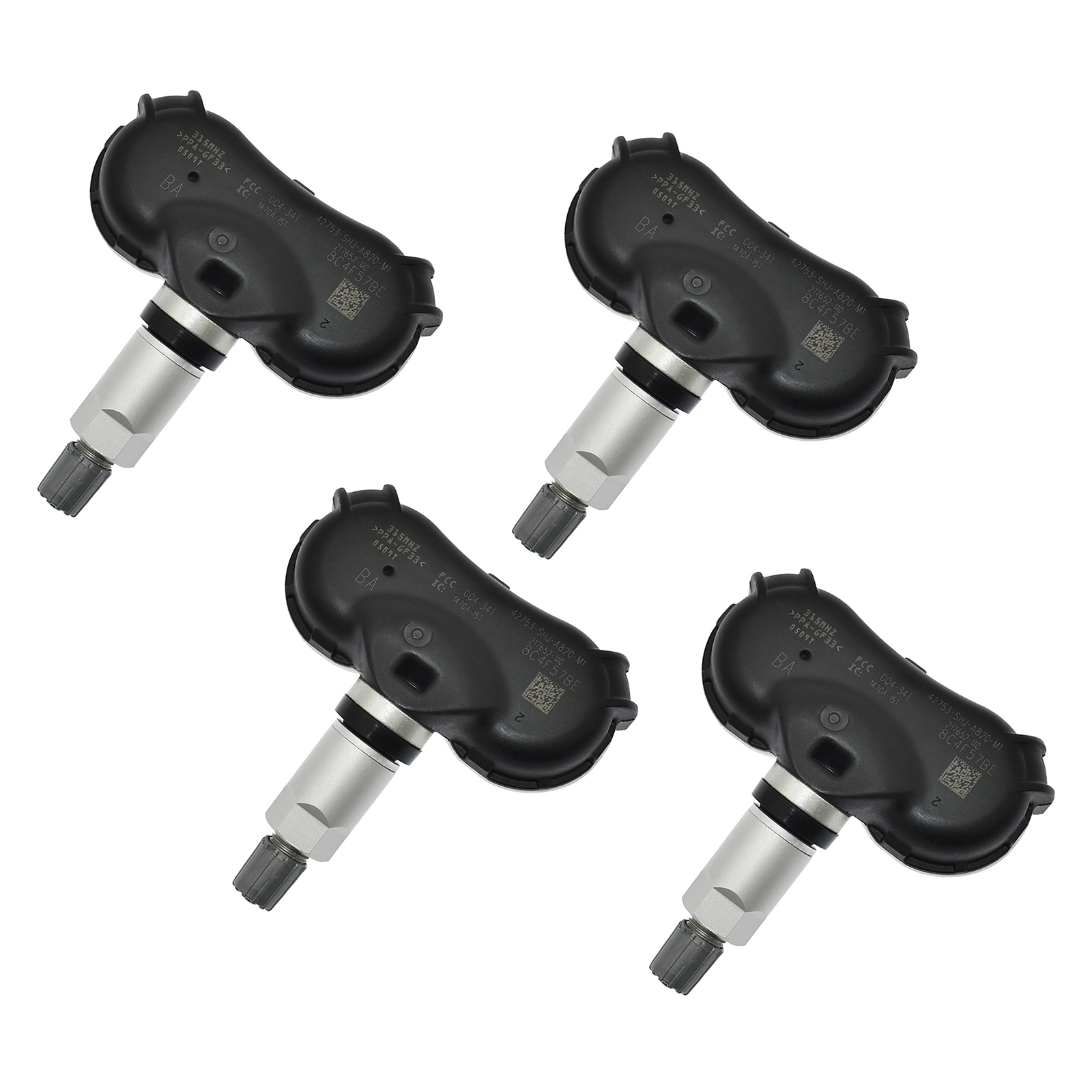 TPMS Tire Pressure Monitoring Sensor 42753-SHJ-A820P4 angle 3