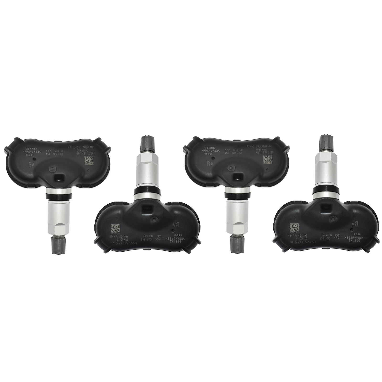 TPMS Tire Pressure Monitoring Sensor 42753-SHJ-A820P4 angle 2