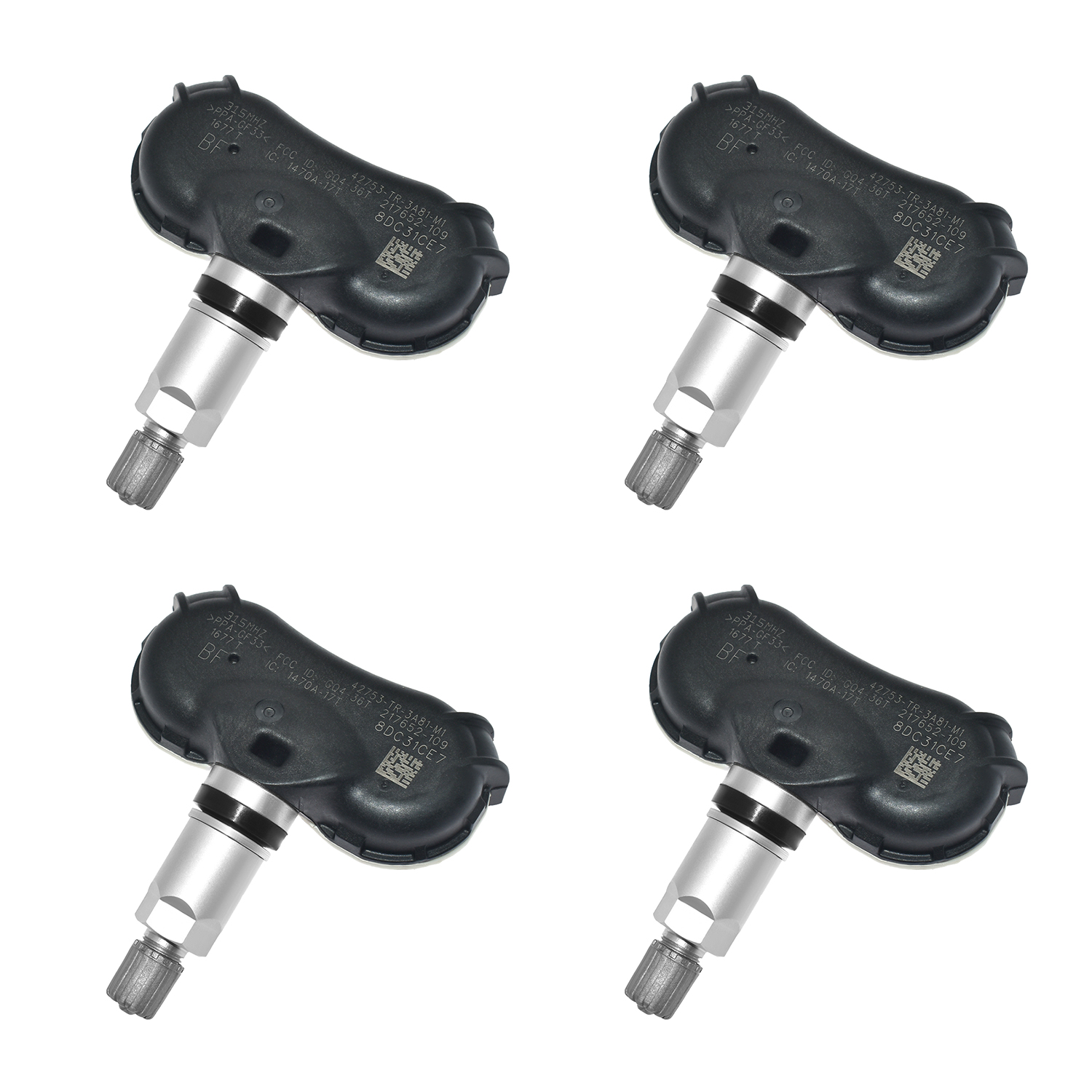 TPMS Tire Pressure Monitoring Sensor 42753-TR3-A810-M1P4 angle 3