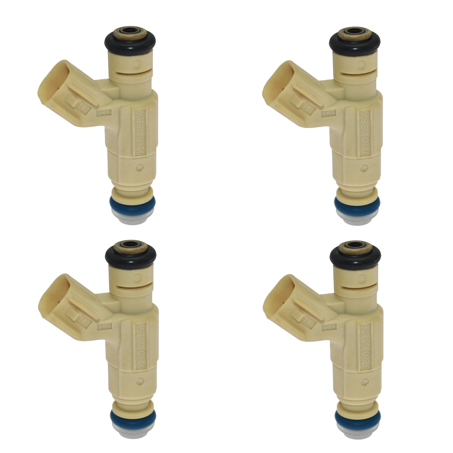 Fuel Injector 0280155859P4 angle 2