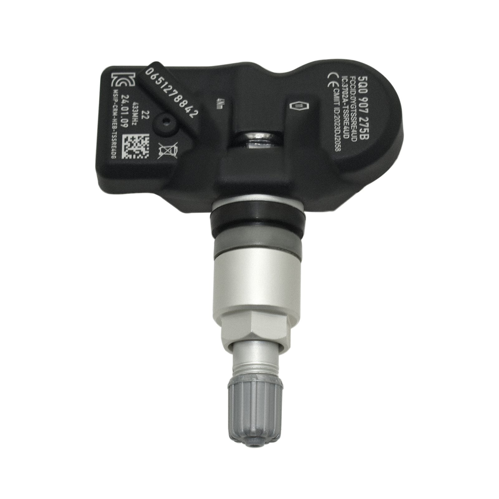 TPMS Tire Pressure Monitoring Sensor 5Q0907275BSilver angle 3