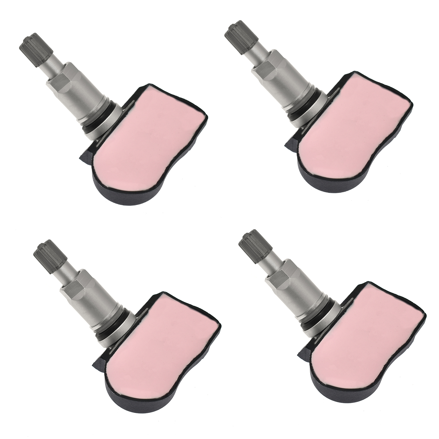 TPMS Tire Pressure Monitoring Sensor BBM237140B 4 Pcs Pcs angle 5