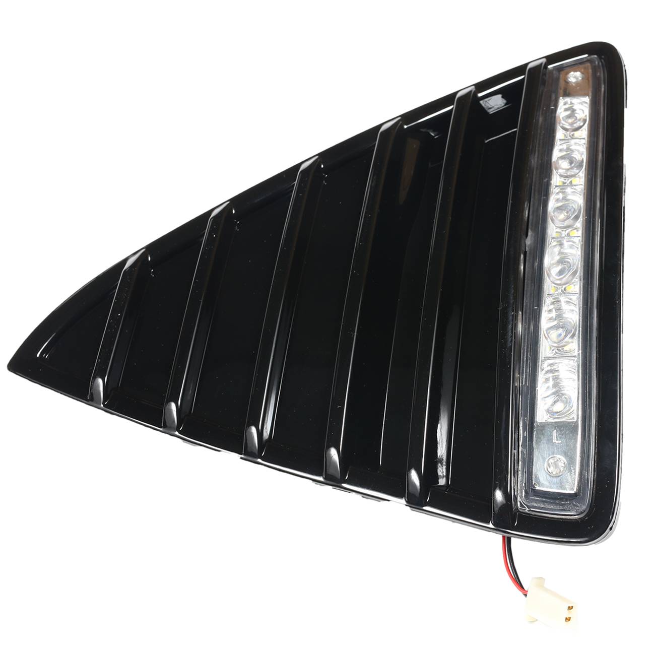 Front Left Lower LED Bumper Grille Fog Light Cover Fits Ford Focus 2012-2014 angle 5