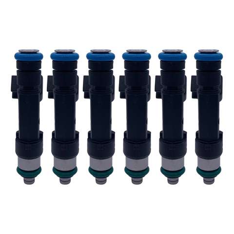 6Pcs Fuel Injectors 0280158020 Fits Jeep Liberty Dodge Dakota Mitsubishi 3.7L