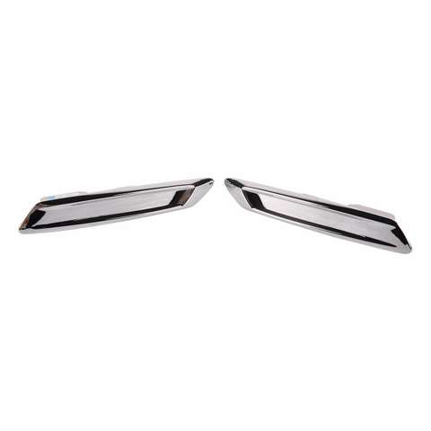 Sada 2 chromovaných lišt předních blatníků, levá a pravá, pro BMW F10 528i řady 5 Sedan 2013–2016 A0147A0094
