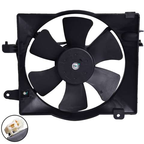 Sestava elektrického ventilátoru chladiče Chevrolet Spark 93741009