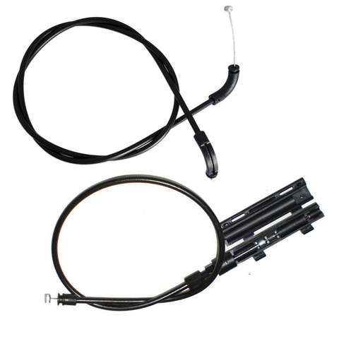 Sada 2 předních a středních lanek otevírání kapoty Bowden pro BMW řady 7 E65 51238240609