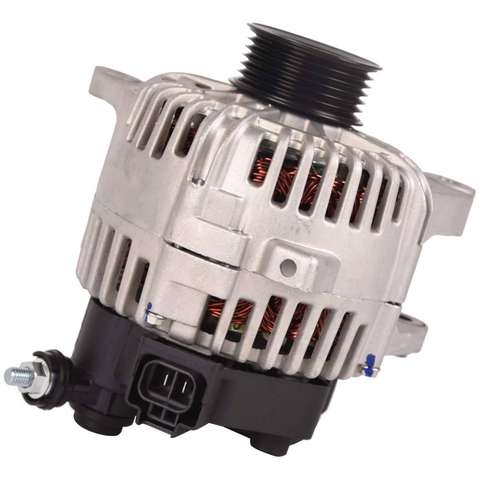 Nový alternátor 12 V 110 A s řemenicí overdrive pro Toyota Corolla CE Chevrolet Prizm 1.8L 1998–2002 A0282A0034
